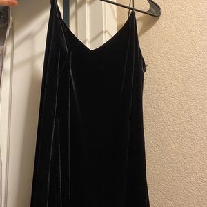 Velvet Black Dress